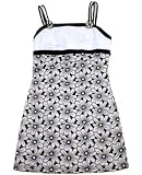 Biscotti Black & White Crazy Sheath Dress