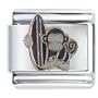 Monkey Beach Surfer Spring Italian Charms