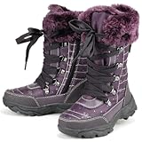Produkt-Bild: KIDS SHOES Kinder Winter Allwetter Boots, SLAM TEX Klima Membrane, Fellbesatz, lila