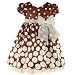 Little Girls Special Occasion BROWN DOT Dress BONNIE JEAN Boutique Fall 2T-6X