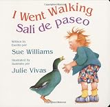 I Went Walking/Sali de paseo: Lap-Sized Board Book