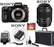 Sony Alpha A700 12.24MP Digital SLR Camera (Body Only) + Sony 100mm f/2.8 Macro Lens + Sony HVL-RLA Ring Light + Willoughby's Dental/Medical Accessory Package