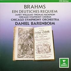 Brahms - Ein deutsches Requiem / J. Williams, Hampson, CSO, Barenboim