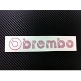 1 X Brembo Racing Decal Sticker (New) Red Size 6.5''x 1.25'' by click 2 go