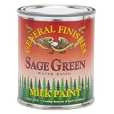 Sage Green Milk Paint, Pint by General Finishes