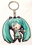 Miku Hatsune Japanese Anime Rubber Keychain Holder