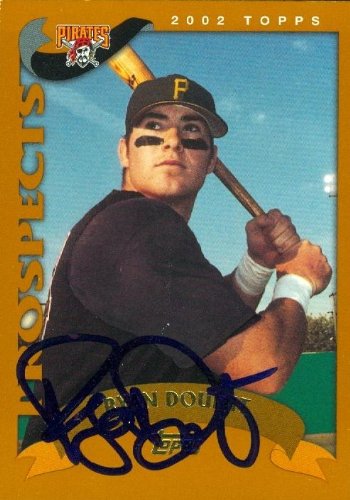 Ryan Doumit Autographed/Hand Signed MLB Baseball Card (Pittsburgh Pirates) 2002 Topps #T199