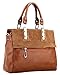 JiYe Womens Retro Leather Leisure Hangbag Shoulder Bag