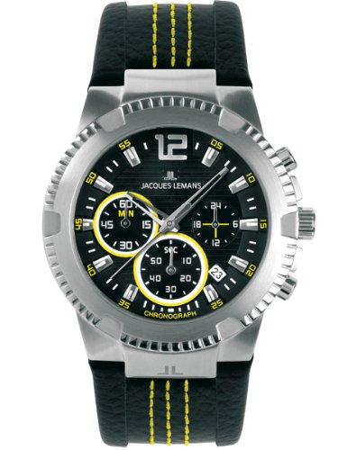 Jacques Lemans Herrenuhr POWERCHRONO 2010 1-1455C Preisvergleich