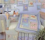 Kidsline Malawi Baby Bedding - 6 Piece Crib Set
