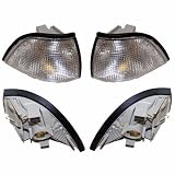 1994-1998 BMW 318i CONVERTIBLE PAIR OF WHITE TURN SIGNAL LIGHTS (RIGHT & LEFT) by ESI