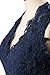 ORIENT BRIDE V-neck Open Back Lace Chiffon Evening Party Dresses