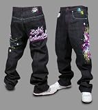 Marc Ecko - Marc Ecko Unltd "Pay Off" Mens Denim Jeans, Black or Blue