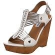 Steve Madden Women's Tuscaan T-Strap Wedge
