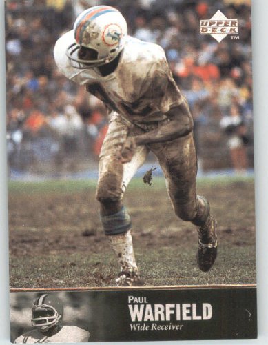 1997 Upper Deck Legends #67 Paul Warfield - Miami Dolphins (Football Cards)