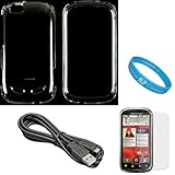 Clear Transparent Protective Crystal Hard Case Cover for T-Mobile New Motor ....