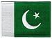 Pakistan Flag Embroidered Patch Pakistani Iron-On National Emblem