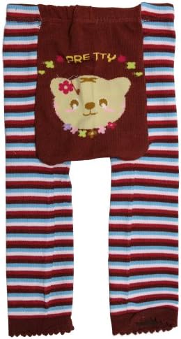 Kidsley Boy Girls Unisex Baby Toddler Cotton Blend Trousers Tights Leggings Pants Brown Fit for 6-12 Months Baby