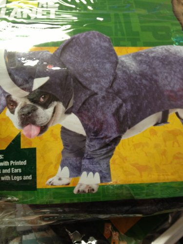 Animal Planet Elephant Dog Costume Small