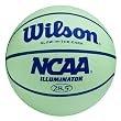 Wilson NCAA Illuminator Glow in the Dark Basketball, Green