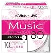 Victor ���y�pCD-R 80�� �z���C�g�v�����^�u�� 10�� ���{��