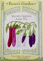 Renee's Eggplants Asian Trio Seeds 35 Seeds