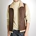 Men's Lamb Shearling Vest - Regular & Tall
