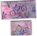 Checkbook Cover Debit Set Pink Batik Flower