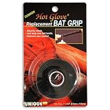 Hot Glove Baseball Cushion Bat Grip (Black) by Unique Sports