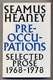 Preoccupations : selected prose 1968-1978
