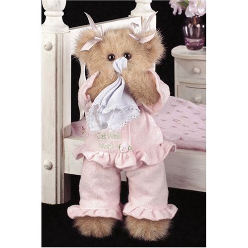 Sicky Vicky Get Well Soon Plush Bear - Child's Hospital Gift