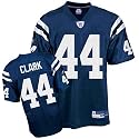 Reebok NFL Replica Jersey Blue Indianapolis Colts Number 44 Dallas Clark