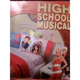 Disney High School Musical Graffiti Twin Sheet Set