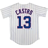 Majestic Chicago Cubs Starlin Castro Striped Jersey - Boys 4-7