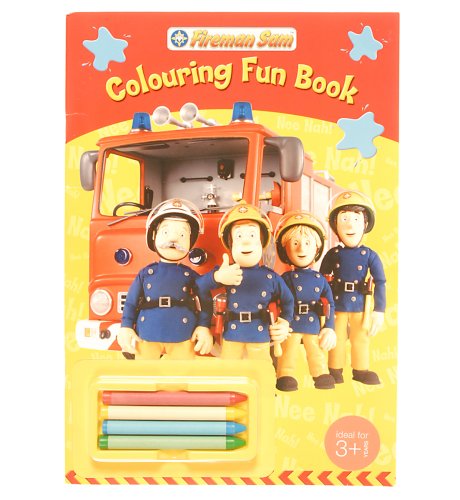Fireman Sam Colouring Fun Book