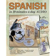 SPANISH in 10 minutes a day® AUDIO CD