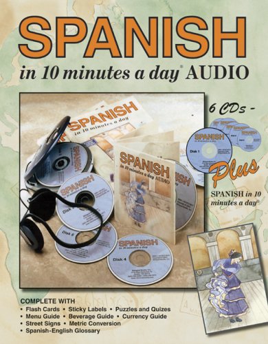 SPANISH in 10 minutes a day® AUDIO CD under Spanish in The Books Store
