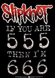 Slipknot 666 30'' x 40'' Textile/Fabric Poster