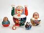 Moscow Circus Clown Russian Nesting Doll 5pc./5"