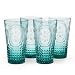 True Blue Sunburst Cooler - Set of 4