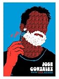Jose Gonzalez 2008 Atlanta Concert Poster