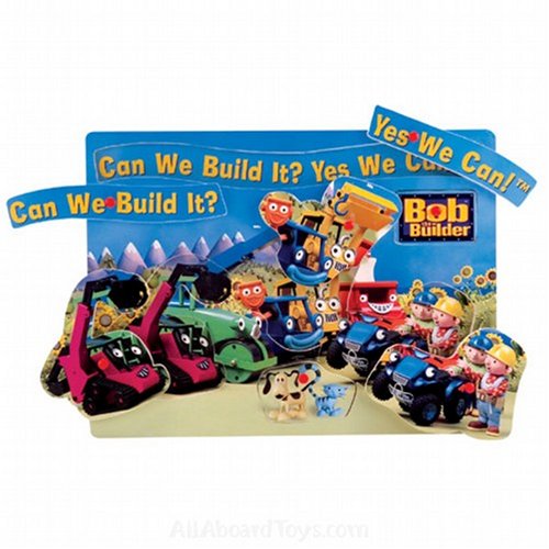 Childrens Toyshop  Toys : Bob the Builder - Puzzles - Bob the Builder Peg Puzzles