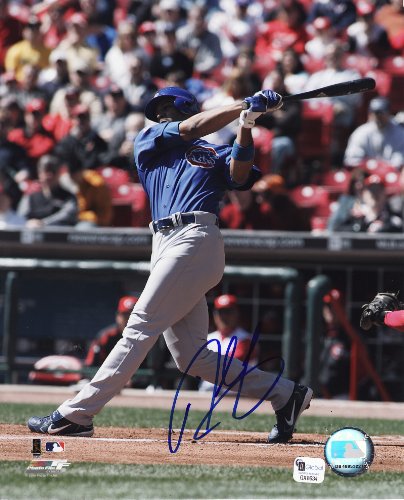 Derrek Lee signed autographed 8 x 10 photo Chicago Cubs GAI