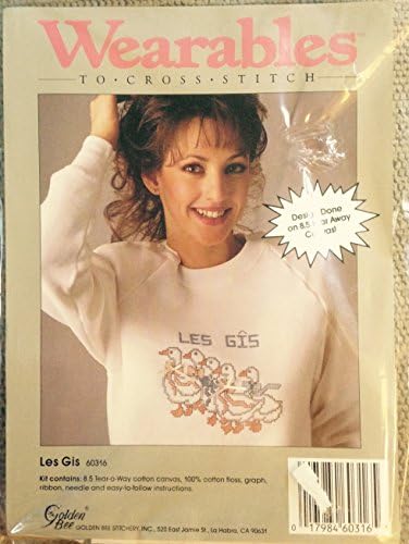 Les Gis - Wearables to Cross Stitch Kit #60316