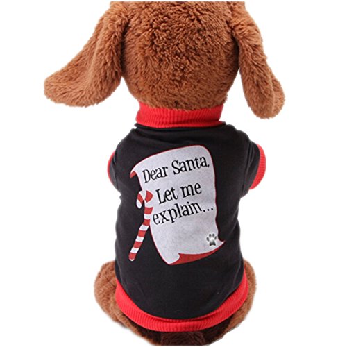 Youareking-Christmas-Sweetie-Dog-Coat-Xmas-Dog-Clothes-Dog-Jumpsuit-Soft-Cozy-Pet-Clothes-Pet-Sweater-M