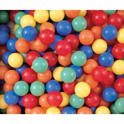 300 COUNTS 3 AIR FILLED BALL PIT BALLS