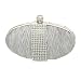 Artsywedding Chiffon Handbag with Metal Accessories and Crystals-Silver