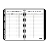 AT-A-GLANCE Products - AT-A-GLANCE - Auto Record, 3-3/4 x 6-1/8, 112-Pages w/Tabbed Index - Sold As 1 Each - Tabbed index for gas/oil use, lubrication record, repairs, tire mileage, trip diary. - Charts for miles per gallon, metric conversion. - Plastic pocket holds registration, insurance cards and/or credit cards. - A must for those who use their cars for business purposes. - Fits in pocket or glove compartment.