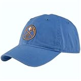 adidas Denver Nuggets Light Blue Basic Logo Slouch Hat