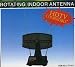 UHF/VHF/FM Rotating Indoor Antenna